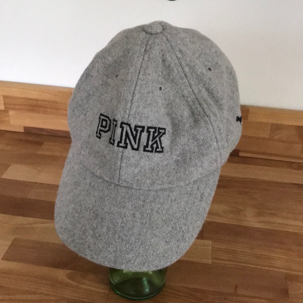 Bark bark PINK wool ball cap hat p1